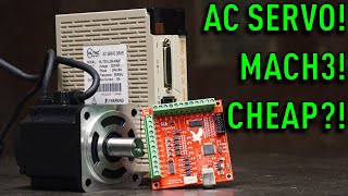 How To Setup AC Servos with Mach3 USB RNR Board [upl. by Dwan]