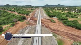 MDM Febuary 2023 Progress Video Standard Gauge Railway Line From Morogoro to Makutupora [upl. by Yancy]