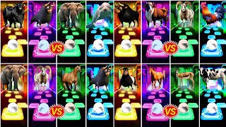 Funny Cow All Friend 🆚 Funny Ferdinand 🆚 Funny Elephant 🆚 Funny Ferdinand DanceWho In The Best👍 [upl. by Neram]