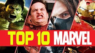 TOP 10 BEST ACTION SCENES FROM MARVEL MOVIES VOL 1 [upl. by Kopaz795]