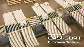 CASiSORT  RETAIL WAREHOUSE AUTOMATION SORTATION SYSTEM [upl. by Beasley]