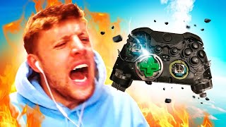 Harry Breaks his controller while playing gta sidemen gta [upl. by Retsae]