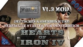 Livestream Hoi 4 Weltkriegsmod v13 – 05 Coop Deutsches Kaiserreich amp Österreich Deutsch [upl. by Arlie]