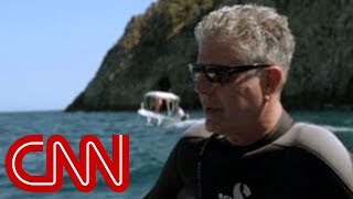 Sicily Strangest snorkel trip ever Anthony Bourdain Parts Unknown Italy [upl. by Aruol]