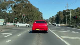 Driving Windsor to Warragamba Dam [upl. by Hasty]