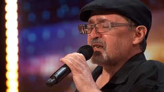 Humble Janitor Richard Goodall sings quotDont Stop Believinquot Perfectly  Auditions  AGT 2024 [upl. by Nyvets]