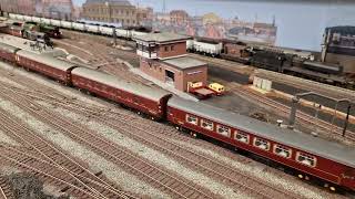 Doncaster Model Railway layout in 00 gauge 4mm [upl. by Sinnaiy]