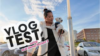 VLOG WITH ME USING THE DJI OSMO POCKET 3  ALL DEFAULT SETTINGS  BFFS BDAY [upl. by Keyek118]