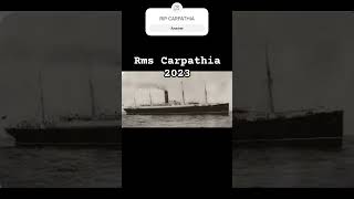 Rms Carpathia vs NOW 😭😭😭 carpathia ship shipwrecks [upl. by Krissy]