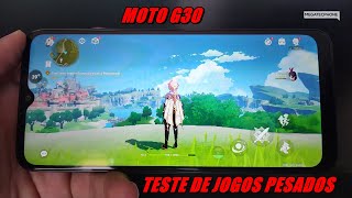 Moto G30  TESTE DE JOGOS PESADOS  COD PUBG Genshin Impact FREE FIRE Snapdragon 662 [upl. by Basset]