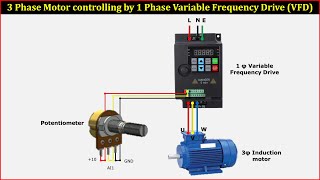 VFD Control Wiring Diagram  How to Wire a VFD  Variable Frequency Drive [upl. by Seys]