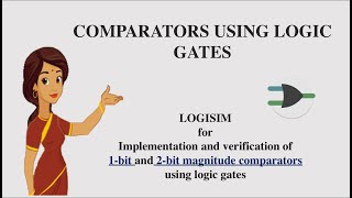 Virtual Lab  Comparators using Logisim [upl. by Peyter]