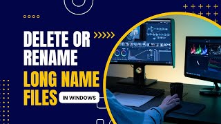 How to rename long file names in Windows [upl. by Oigimer]