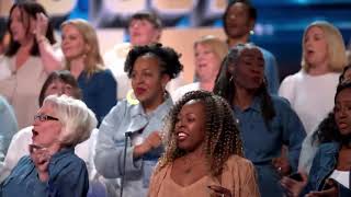 Northants Sings Out give ELECTRIFYING performance with a twist Auditions BGT 2024 [upl. by Asilrac281]