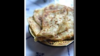 Galettes marocaine farcies ou msemen farcis [upl. by Seaman]