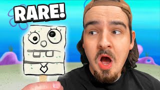 Opening Mystery SpongeBob Popsicle Figures Rare DoodleBob [upl. by Marl]