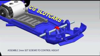 CG Slotcars Front End Assembly CAD [upl. by Madelle]