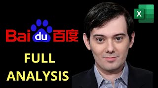 Martin Shkreli Analyse Baidu Stock Full Analysis [upl. by Errehs752]