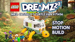 LEGO DREAMZzz Mrs Castillos Turtle Van 71456  Stop Motion Build Animation [upl. by Aicirpac]