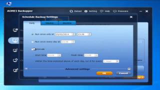 Schedule Backup with AOMEI Backupper [upl. by Han]