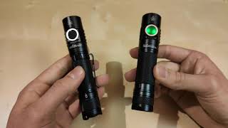 Sofirn SC31T vs SC31 Pro Comparison  main features key differences  5000K vs 6500K Review [upl. by Muraida]