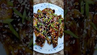 Juicy honey ginger chicken easy recipe 😋 shorts youtubeshorts [upl. by Abigale]