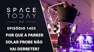 Por Que A Parker Solar Probe Não Vai Derreter  Space Today TV Ep1403 [upl. by Aicilat]