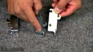 HowTo Identify amp Replace a Sliding Glass Door Mortise Lock [upl. by Hayidah]