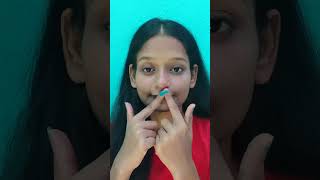 Nose contour hack 🙀🤯 lets try 😲 makeuphacks ytshorts viralcontent trendingshorts [upl. by Garnett]