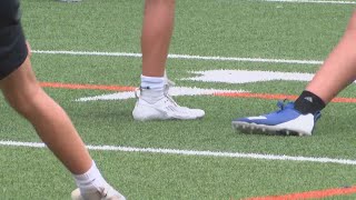 ETSU football prepares for first scrimmage of the fall camp [upl. by Airym172]