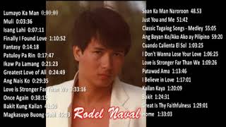 RODEL NAVALs Best Collection of OPM Tagalog amp English Songs and From Live Performances [upl. by Artair]