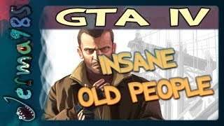 GTA4 Multiplayer Insane Old People w STAR [upl. by Haisoj]