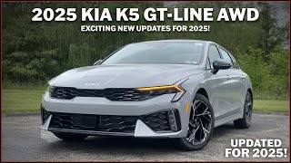 Whats New For 2025  2025 Kia K5 GTLine AWD  Overview [upl. by Merow]