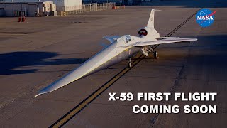 NASA’s Newly Unveiled X59 Quiet Supersonic Plane Eyes First Flight Trailer [upl. by Akinimod]