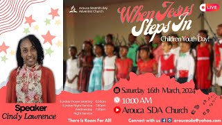 Children amp Youth Programme  When Jesus Steps in  16th March 2024 [upl. by Rochette]