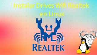 Instalar Drives Wifi Realtek en Linux [upl. by Schrick]