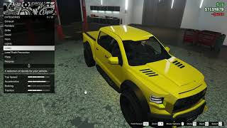 GTA Online Casino Vapid Caracara 4x4 Customization [upl. by Lenad]