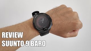 Review Suunto 9 Baro  Nuevo Smartwatch con Monitor de Pulsaciones y GPS [upl. by Xuerd398]