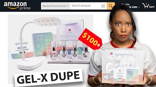 I Tested the MOST EXPENSIVE GelX DUPE on Amazon [upl. by Akimehs]