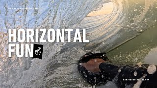 Is bodysurfing the ultimate HORIZONTAL FUN [upl. by Falkner]