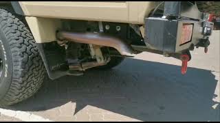 Viper Performance BoltOn Exhaust System  Toyota Land Cruiser 79 45EFI [upl. by Grof18]