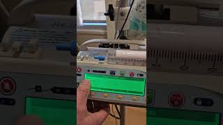 Using a syringe pump to deliver Flolan via aerogen nebulizer [upl. by Rellek]