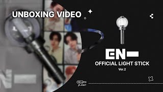 ENHYPEN  OFFICIAL LIGHT STICK Ver2  Unboxing｜엔하이픈 언박싱 ENHYPEN LIGHTSTICK 엔하이픈 [upl. by Florette126]