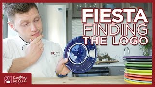 Find the Fiesta Markings and Logo  Fiesta Dinnerware Unmarked [upl. by Eelarbed]