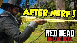 The Varmint Rifle Nerf 62 DAYS LATER in Red Dead Online RDR2 Online Best Weapon [upl. by Euqinamod]