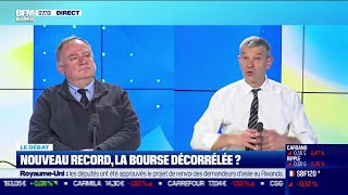 Nicolas Doze face à JeanMarc Daniel  Nouveau record la bourse décorrélée [upl. by Naginnarb554]