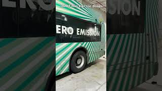 Electric buses emit less and use less energy making them ecofriendly for transit [upl. by Swayne]