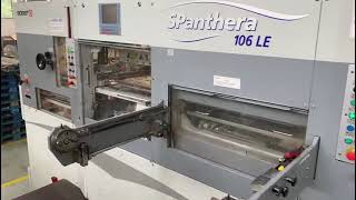 Troqueladora automática Bobst Spanthera 106 LE [upl. by Enialedam]