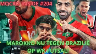 MAROKKO NU TEGEN BRAZILIË TIJDENS KWARTFINALE WK FUTSAL [upl. by Barabbas]