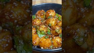 Spicy Korean Potato Balls 😋shorts ytshorts youtubeshorts [upl. by Alana]